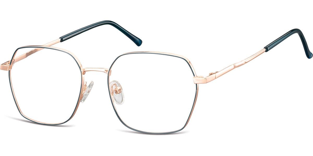 Rose Gold-Blue