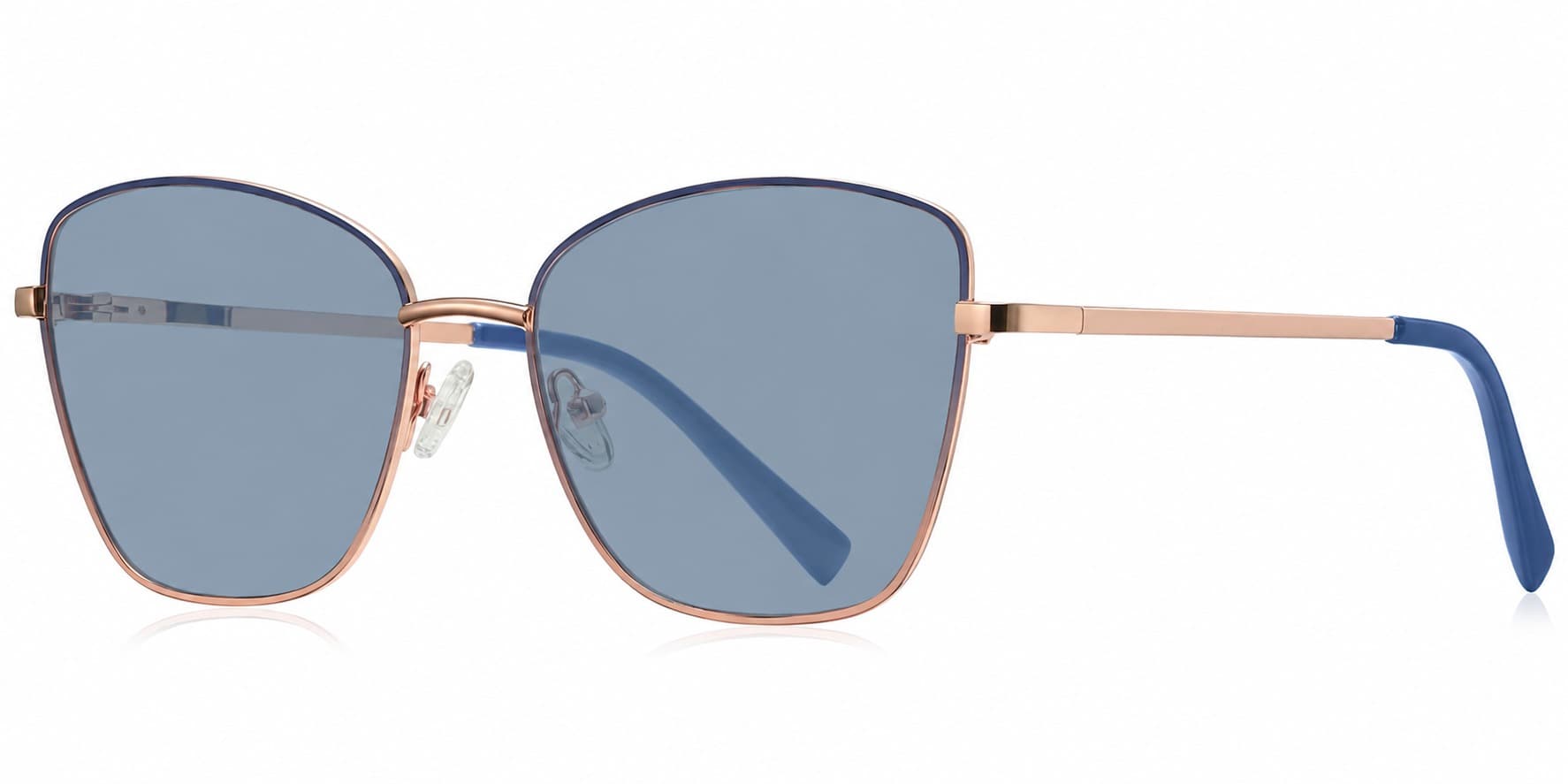 Rose Gold-Blue