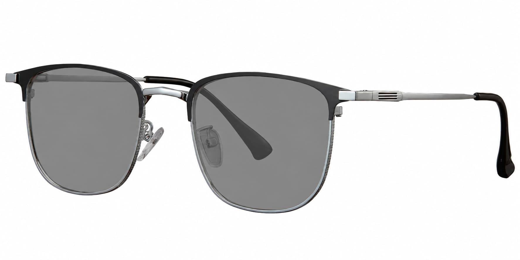 Black-Silver